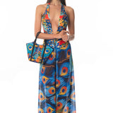 Pantalone Largo Peacock