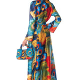 Kimono Lungo Peacock