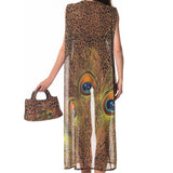 Gilet Peacock Animalier