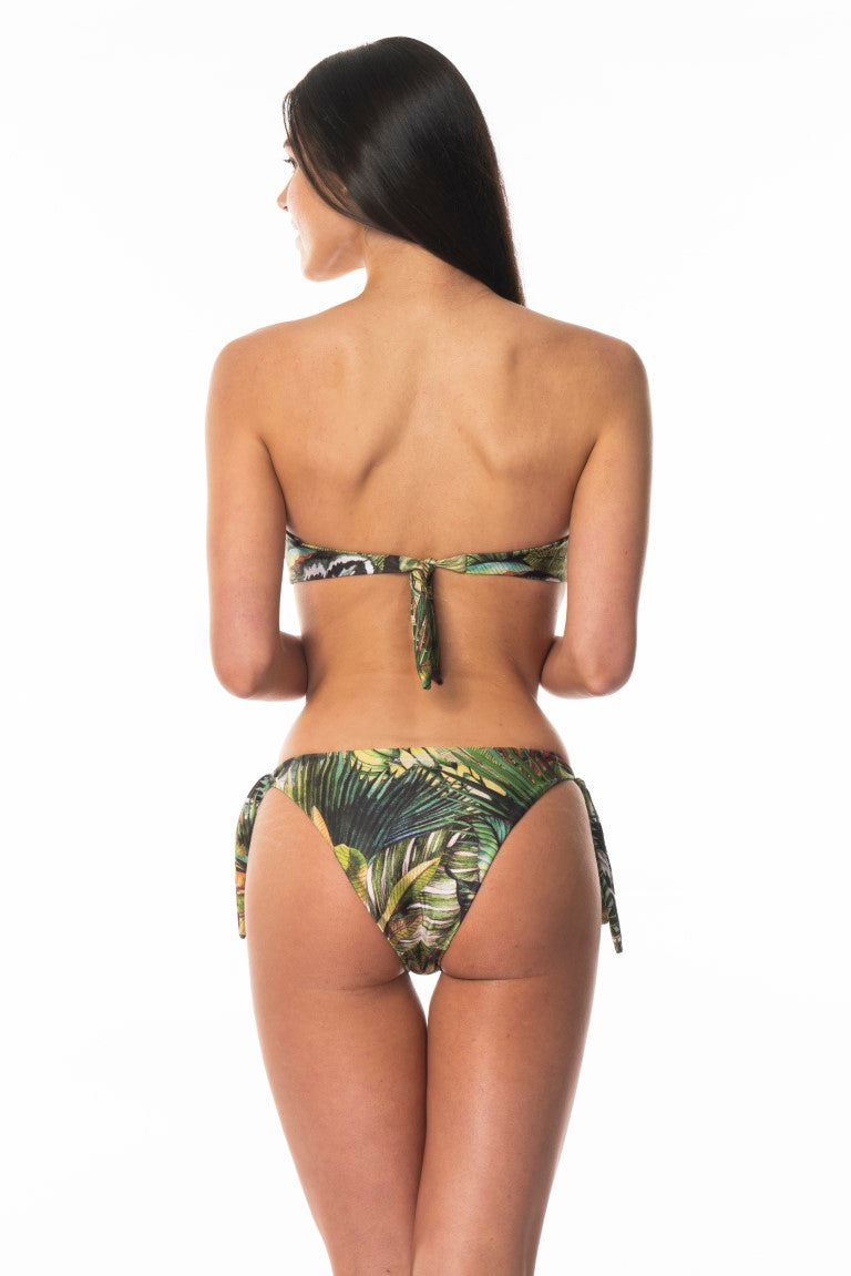 Bikini Fascia Ferretto Paillettes Tropical