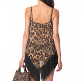 Mini Abito Francia Mimetico Maculato