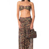 Pantalone Largo Mimetico Maculato