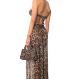 Pantalone Largo Mimetico Maculato