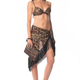 Pareo Frangia Mimetico Maculato