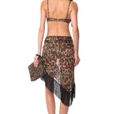 Pareo Frangia Mimetico Maculato