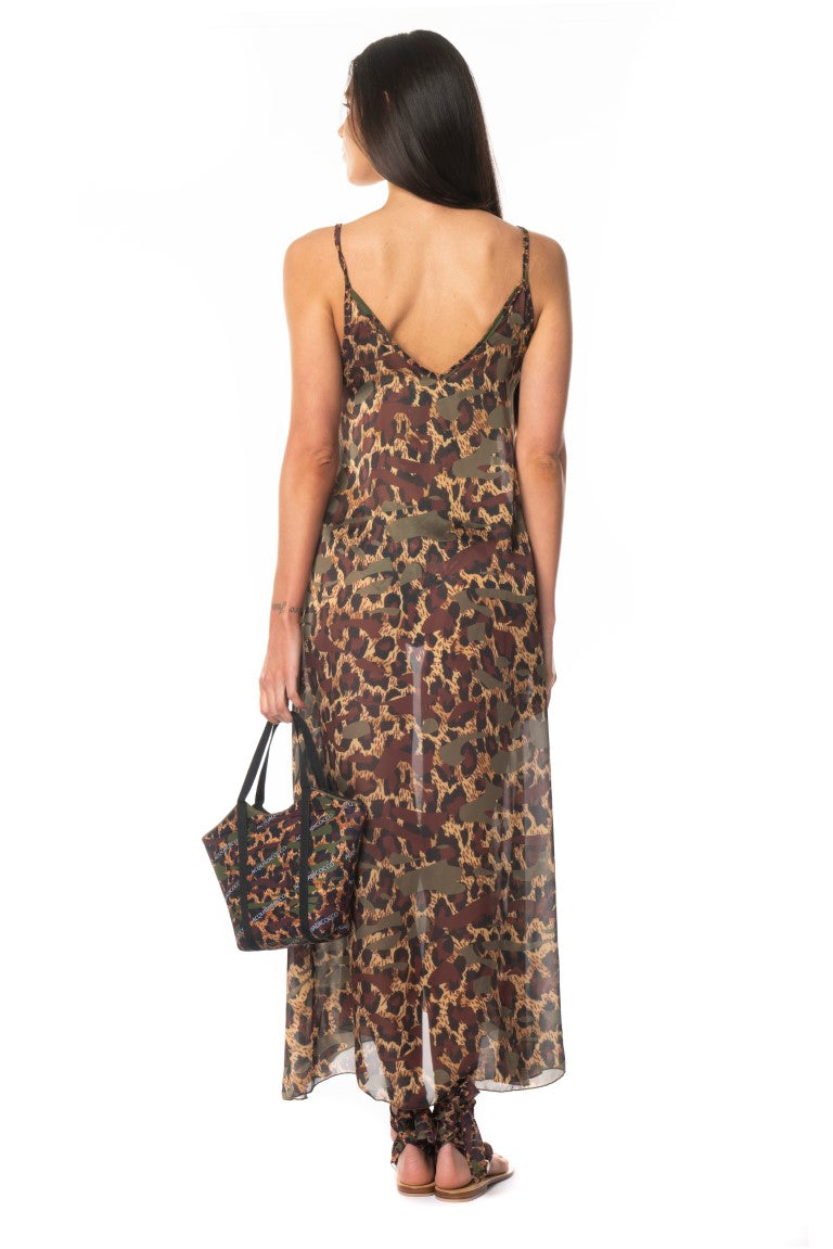 Kimono Corto Color Animalier
