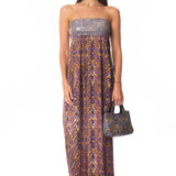 Abito Fascia Purple Python