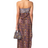 Abito Fascia Purple Python