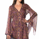 Kimono Corto Purple Python