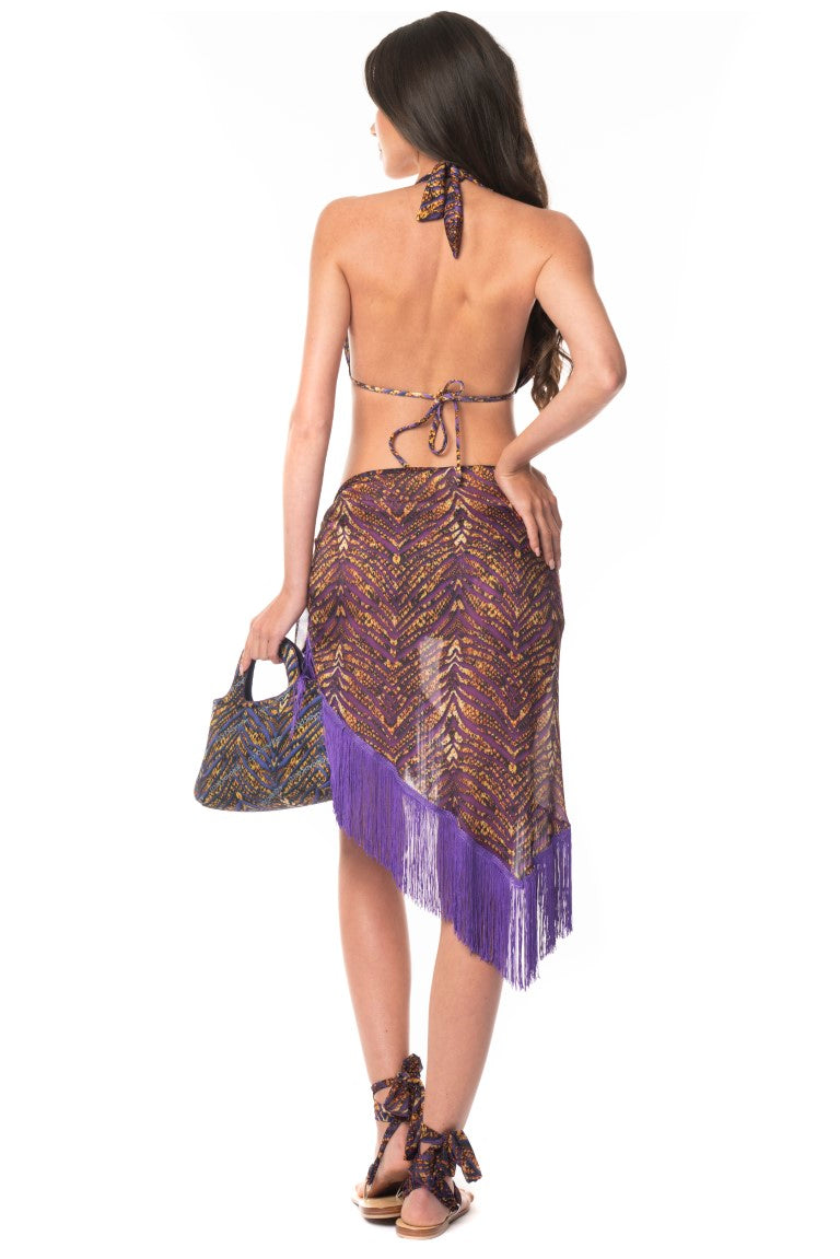 Pareo Francia Purple Phyton