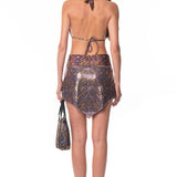 Gonna Paillette Purple Phyton