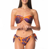 Bikini Fascia Strass Anello Oro Palm & Sun