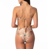 Sottogiacca / Costume Intero Incrociato Laccetto Swarovski Elegance