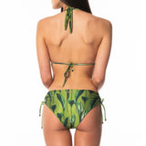 Bikini Americano Paillettes Green Luxury