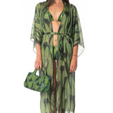 Kimono Lungo Green Luxury