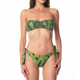 Bikini Fascia Paillettes Green Luxury