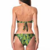 Bikini Fascia Paillettes Green Luxury
