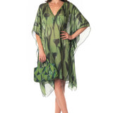 Caftano Corto Green Luxury