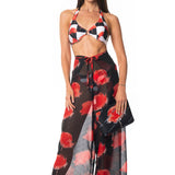 Pantapareo Black & White Flowers