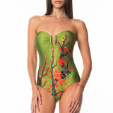 Sottogiacca / Costume Intero Ferretto Strass Garden Chic