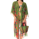 Kimono Lungo Garden Chic