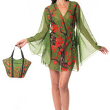Kimono Corto Garden Chic
