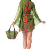 Kimono Corto Garden Chic