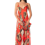 Vestito Lungo Marina Red