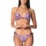 Bikini Triangolo Purple Foil