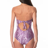 Sottogiacca / Costume Intero Coppe Ferretto Purple Foil