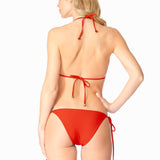 Bikini triangolo spirale oro Monocrome