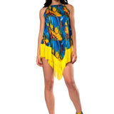 MINI ABITO FRANGIA  PIUME