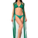 GILET LUNGO RETE ORO