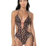 TRIKINI CERCHIO ANIMALIER