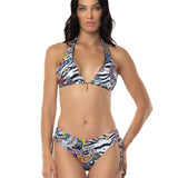 BIKINI AMERICANO CIONDOLO PAISLEY ZEBRA