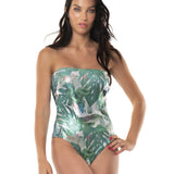 INTERO DECOLLÉTÉ PAILLETTES TROPICAL