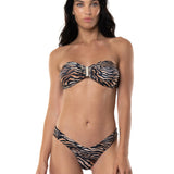 BIKINI FASCIA FIBBIA ZEBRATO