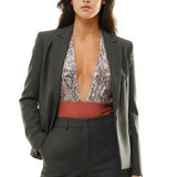 Whole Bands Sequins Python