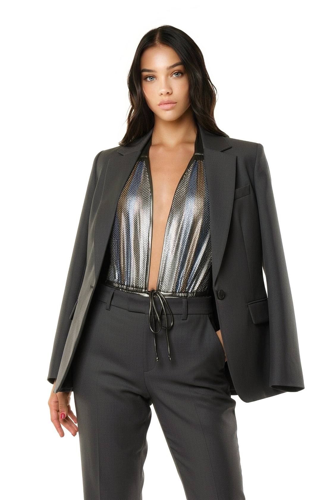 Sottogiacca / Costume Intero Fascioni Strass Multicolor