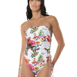 Sottogiacca / Costume Intero Coulisse Garden Flowers