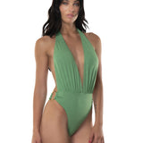 Sottogiacca / Intero Fascioni Cerchi Lurex Verde