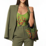 Sottogiacca / Costume Intero Classico Strass Garden Chic