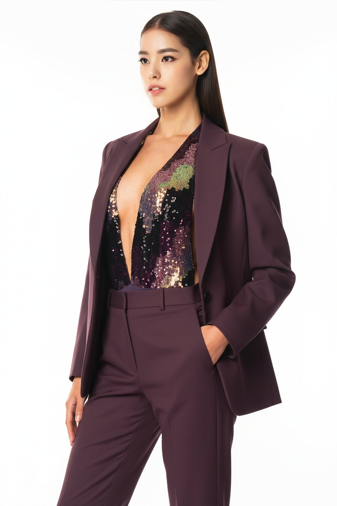 Sottogiacca / Costume Intero Fascioni Purple Foil