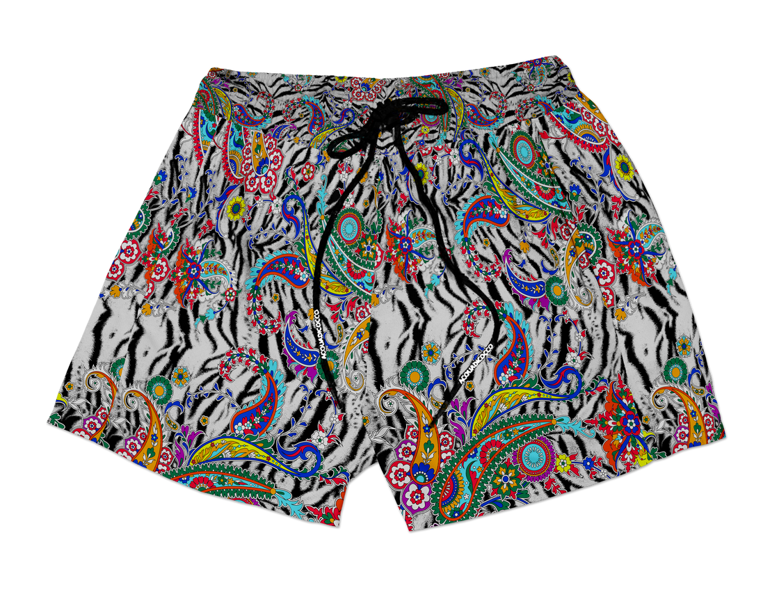 Boxer Paisley Zebra