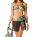 Gonna frangia Peacock Twentysix