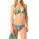 Bikini triangolo push-up Glitter Peacock Twentysix