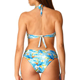 Bikini Americano ferretto oro Sky Flowers