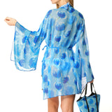 Kimono corto Romantic Flowers