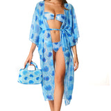 Kimono lungo Romantic Flowers