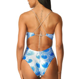 Sottogiacca/Intero incrociato Glitter Romantic Flowers